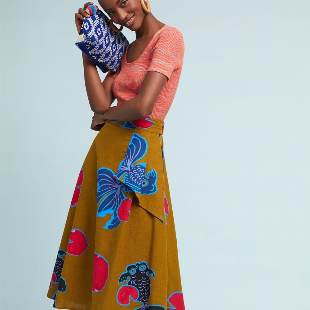 Anthropologie Eva Franco Betta Skirt NWT 10